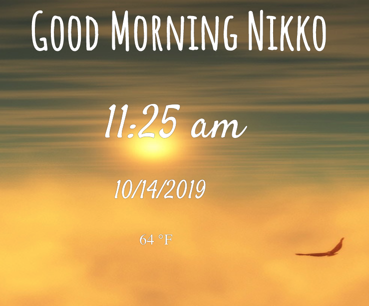 Clock image